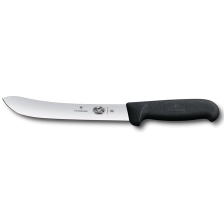 Victorinox Butcher's Knives slagterkniv smalt blad 18 cm. - Sort/stål | KitchenOne