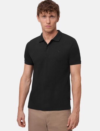 Danish Endurance Men's Polo Shirt - Black - L