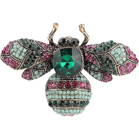 Honeybee Bee Brosch Pins, Bee Shape Brosch, Lapel Pins Smycken Retro Alla