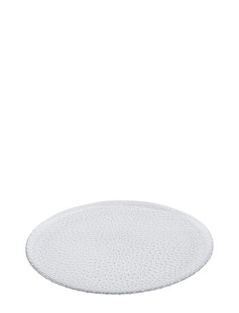 Raw Glass Clear Flat Plate 27 Cm Aida