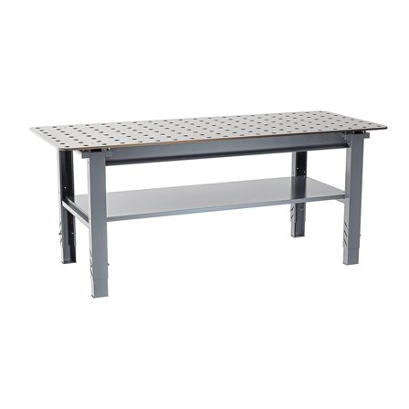 Svetsbord, justerbar höjd, 2000x800 mm