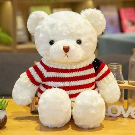 30 cm håndlavet bamse Plys legetøjsgaver Skiftetøj