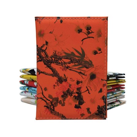 Kukkasuunnittelun passin cover