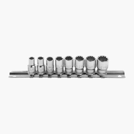 Biltema - Pipesett 1/4" multi 8 stk.