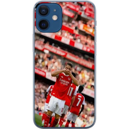 Yhteensopiva Puhelinkuori Apple iPhone 12 mini Arsenal jalkapallo – Martin Ødegaard maalijuhla punaisessa pelipaidassa
