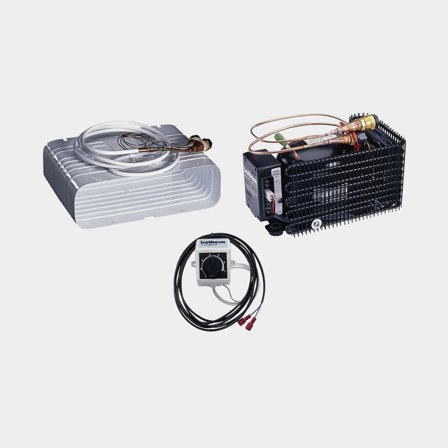 Unidade de refrigeração embutida Isotherm Compact Classic 2301, 12V / 24V, arrefecimento a ar, adequada para caixa até 150 litros