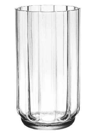 Iittala Play vas 180mm klar Dekoration Transparant 180 MM