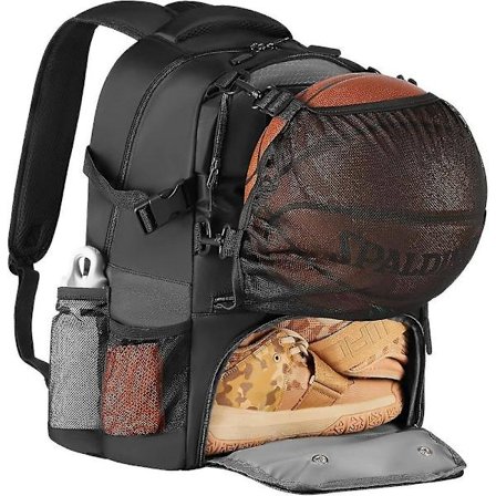 Koripalloreppu (verkko koripallolle/jalkapallolle), Poikien koululaukku 15,6 tuuman tietokoneelle AHG