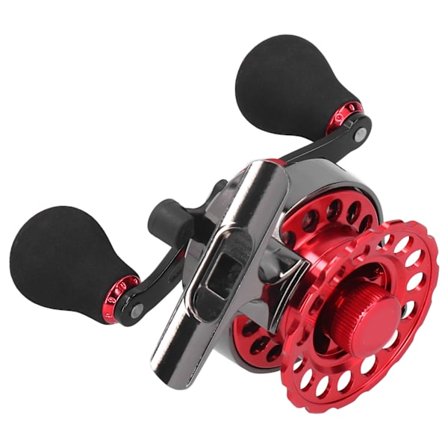 50 Raft Fiskesnelle med Utløser Høy Styrke Metall Snelle Tilbehør Venstre/Høyre Hånd Main droite