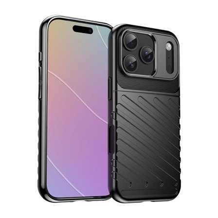 Thunder Case til iPhone 17 Pro - Sort