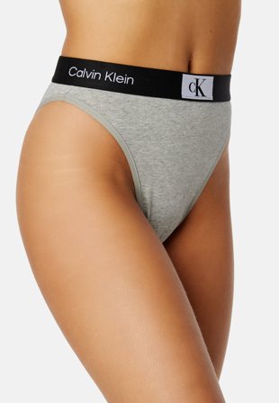 Calvin Klein Highwaist Brazilian P7A Grey Heather Klær