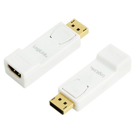 DisplayPort 1.1 till HDMI 1.3 1080p/60 Hz Adapter Vit