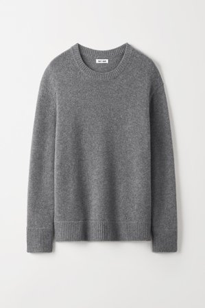 Soft Goat - Men's Relaxed Fit - Men cashmere sweater - S - Grey