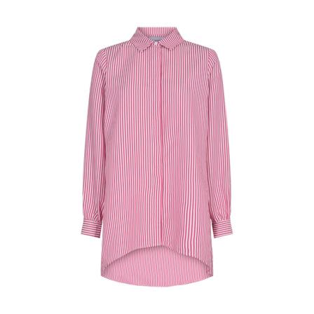 Liberté Ulrikke Long Shirt Pink, Dame Skjorter