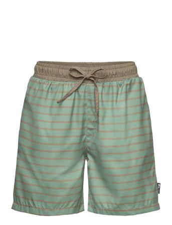 Swim Shorts Aop Green Mikk-line
