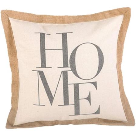 Vintage Home Quote Dekorativ Pudebetræk Pudebetræk Landlig Rustik Bomuldslinned Pudebetræk til Sofa Seng 18"x18"" Hjem"