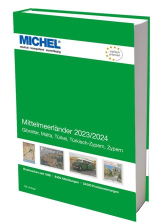 MICHEL - Middelhavslandene 2023/2024 - Frimærkekatalog