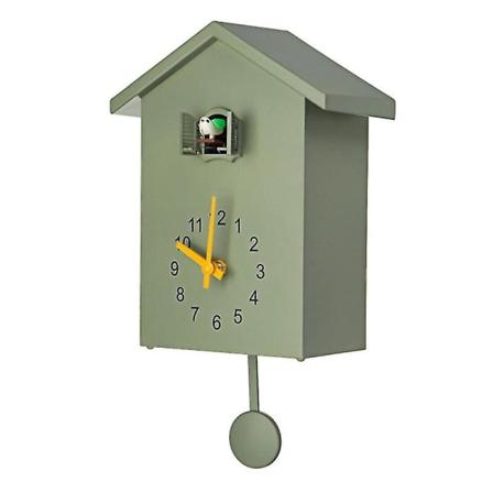 Moderne Bird Quartz Vægur Hjem Stue Horologe ure Timer Kontor Hjem Dekoration Gaver H