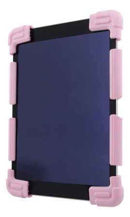 Deltaco baksidedeksel for nettbrett - rosa 9" - 11.6"