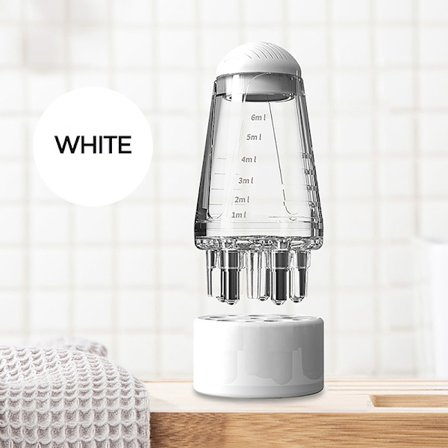 Mini bærbar hovedbundsapplikator hårrødder massage kam