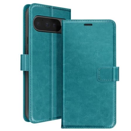 Lompakkokotelo - Mayaxess - Google Pixel 9 Pro XL - Ekosynteettinen nahka - Irrotettava olkahihna - Videotuki