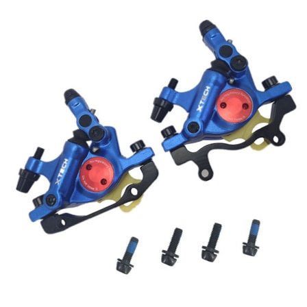 Cykel Skivbroms Fram Bak Bromsok BLÅ