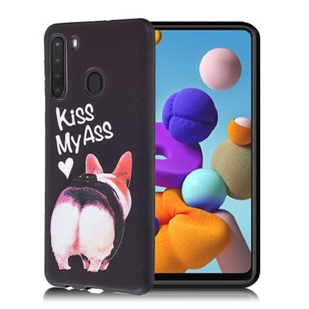 Imagine Samsung Galaxy A21 Cover - Kiss My Ass