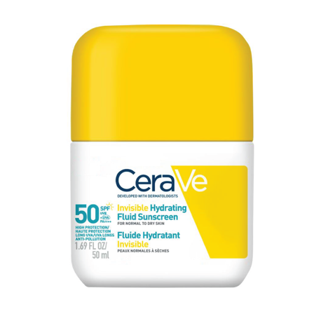 CeraVe Invisible Hydrating Fluid Sunscreen SPF50, 50 ml