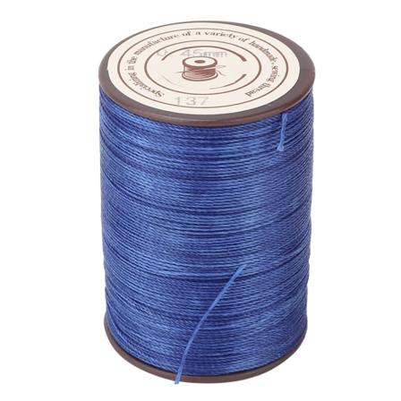 0,45 mm lædersyning vokstråd 160 m/rulle håndarbejde strikning håndværk vokstråd (kongeblå)
