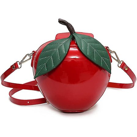 Apple Skulderveske Pu Kvinner Crossbody Messenger Bag Skulderveske Søt Tegneserie Veske