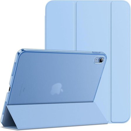 iPad (A16) 11./10. generation (2025/2022), Slim Stand Hårdt Skal Cover (Blå)-FA-