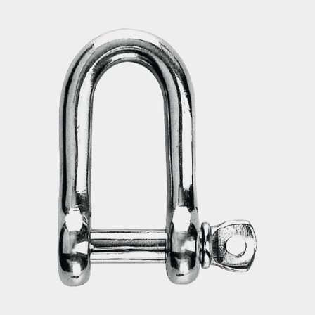 Schackel smidd rak 12 mm