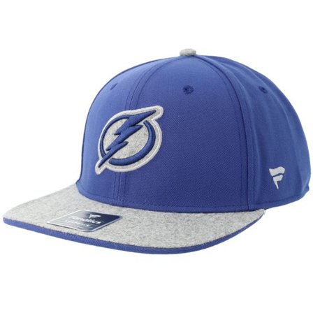 Fanatics - NHL Blå snapback Keps - Tampa Bay Lightning Loden Flat Brim Blue/Gray Snapback @ Hatstore