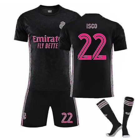 21 Real Madrid No. 9 Benzema jalkapallopaita lapsille/aikuisille 21 Isco 22 lapsille 21 Isco 22