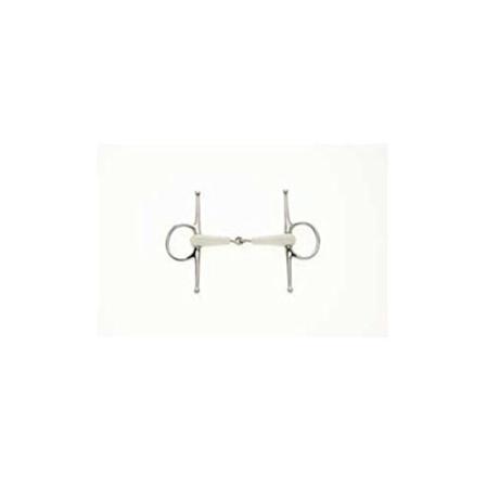 Lorina Flexi Single Jointed Full Cheek Snaffle 5in Silver/vit
