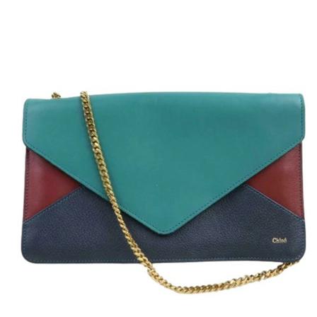 Chloé Pre-owned, Pre-owned Canvas shoulder-bags Groen, Dames, Maat:ONE Size