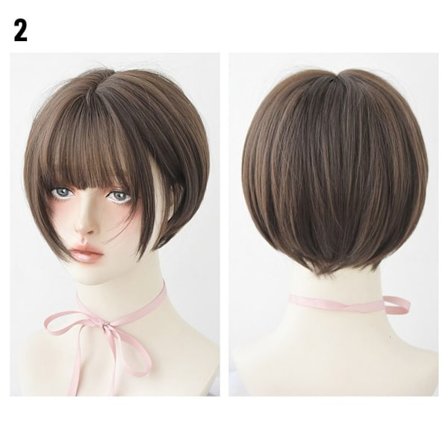 Lyhyt peruukkiotsat Peruukki 2 2