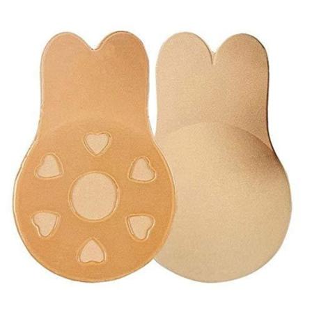 TG Pehmeä Mukava Itsestään Liimautuva Rintaliivi Ilman Olkaimia Beige L/XL 11cm