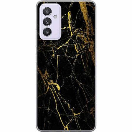 Samsung Galaxy A82 5g Mjukt Skal - Marble Black&gold
