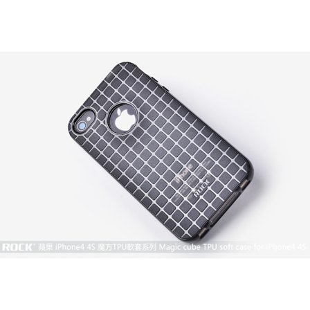 Rock Flexicase skydd till Apple iPhone 4 och 4S (Black)