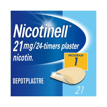 Nicotinell depotplaster 21 mg/24 timer 21 stk