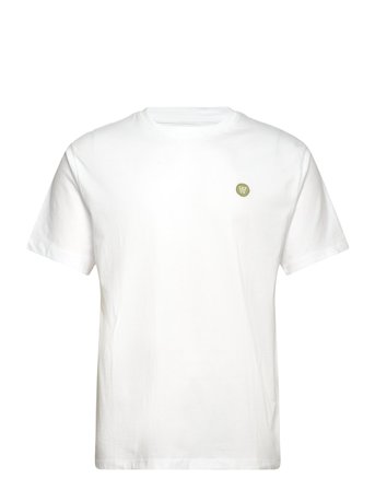 Wwace Badge T-Shirt White WOOD WOOD
