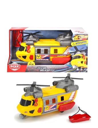 Dickie Toys Redningshelikopter Toys Toy Cars & Vehicles Toy Vehicles Planes Multi/mønstret Dickie Toys*Betinget Tilbud