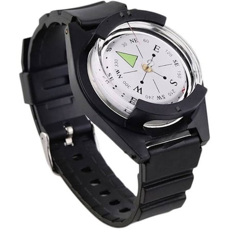 Orienteringskompas Vandring Rygsæk Kompas Vandtæt Håndledskompas Camping Overlevelseskompas Navigationsværktøj Gave til Vandring Camping Jagt Ou