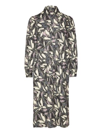 Slfrankie Shirt Dress Patterned Soaked In Luxury