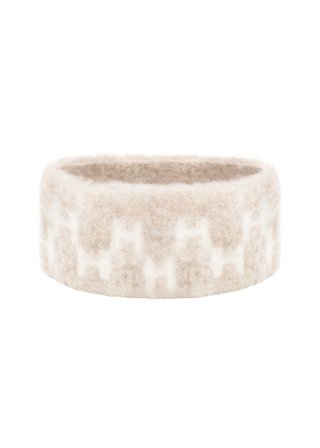 Hést Gera Headband Dame - Light Brown Melange - Size: One Size