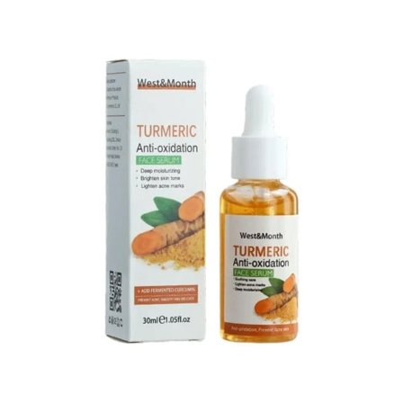 30ml Gurkemeje Fregne Hvidning Serum Antioxidant Nærende Fugtgivende Repair Hud Lyser