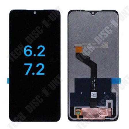 TD Nokia 6.2- 7.2 SVART lcd-skärm lcd-pekskärm + Verktygssats