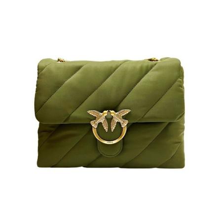 Pinko, Shoulder Bags Zielony, Kobieta, Rozmiar: ONE Size