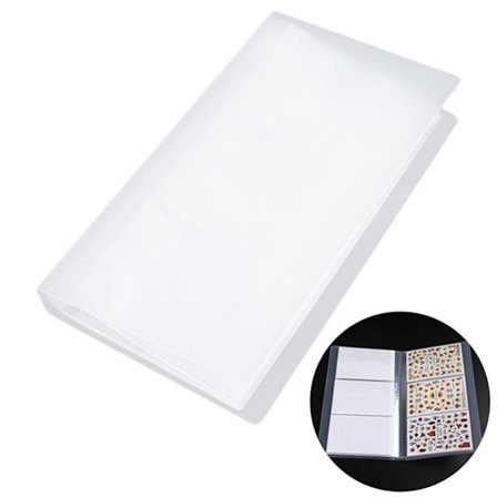 Nail Art Stickers Opbevaringsbog 20,8X11,5CM2 2